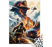 Firefighter Church Helicopter 1000pcs For Adults Mini Puzzle Challenging