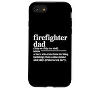 Firefighter Dad Hero Who Runs Into Burning Homes Case for iPhone SE (2020) / 7/8
