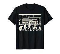 Firefighter Evolution Fire Rescue Emergency Response Design T-Shirt