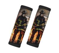 Firefighter Fireman Flame Pack Luggage Handle Wrap Suitcase Tag Identifier Marker Grip Travel Accessories Airplane