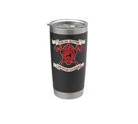 Firefighter Fueled By Fire Driven By Courage Stainless Steel Insulated Tumbler