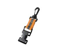 Firefighter Glove Strap, Gloves Holder Glove Clamp Firefighting Glove Strap Turnout Gear Clip for Construction Gloves, Welding Gloves, Orange