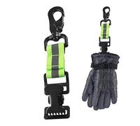 Firefighter Gloves Holder Buckle - Nylon Gloves Strap | Heavy Duty High Visibility Quick Release | Nylon Webbing Adjustable Size Fire Accessories Strap For Firefighters, EMTs