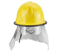 Firefighter Hard Hat, Fireman Safety Helmet with Aluminum Foil Prevention Flame-retardant Pierce Resistance for Work, Home, Firefighter, Work at Height