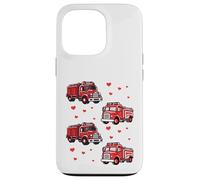 Firefighter Heart Fireman Fire Engine Firemen Case for iPhone 13 Pro