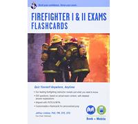 Firefighter I & II Exams Flashcard Book (Book + Online) (Firefighter Exam Test Preparation)
