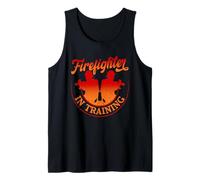 Firefighter in Training Fireman Rescue Tank Top