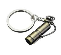 Firefighter Keychain - Zinc Alloy Pendant, Safety Charm | Small Fire Rescue Keyring for Graduation Keepsake, Metal Accessory, Meaningful Gift for Service Workers