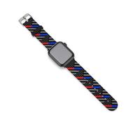 Firefighter Police Flag Silicone Bands Compatible with IWatch Soft Waterproof Replacement Watchbands Strap