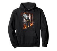 Firefighter Salute Pullover Hoodie