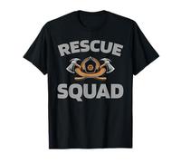 Firefighter Squad Department - Fire Fireman Thin Red Line T-Shirt
