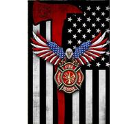 Firefighter The Thin Red Line American Eagle 1000 Piece Wood Puzzle For Adults Jigsaw Puzzles Educational Challenge DIY Game Home Wall Art Decoration