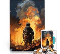 Firefighter2000 Piece Jigsaw Puzzle for Adults Brain intelligence challenge addictive toys is ideal as gifts for the whole family 70x100cm