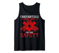 Firefighters - A Life of Service Tank Top
