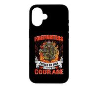 Firefighters Fueled By Fire Firefighter Fireman Firefighters Case for iPhone 16