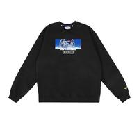 FIREFIRST Evangelion Crew Neck Sweatshirt Mens and Ladies Casual Crewneck Jumper White