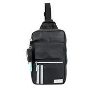 FIREFIRST x Hatsune Miku Crossbody Sling Bag Waterproof Anime Chest Bag with Mini Pouch, Multi-Pocket for Commute, School & Travel