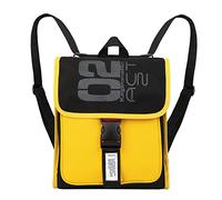 FIREFIRST x Hatsune Miku & Kagamine Rin/Len 2WAY Square Type Rucksack School Casual Daypacks (Yellow, Kagamine Rin/Len)