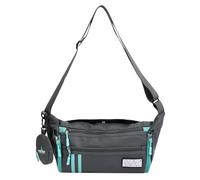 FIREFIRST x Hatsune Miku Official Anime Crossbody Bag - Bag with Detachable Pouch, Multi-Pocket Casual Sling Bag for School, Travel & Cosplay Fans