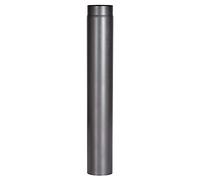 FIREFIX 150mm Diameter Black Senotherm Stove Pipe 2mm Steel Smoke Pipe 1000mm Long RD150/1