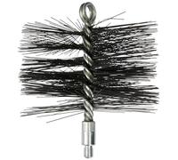 FIREFIX 2036/5 Steel Wire Stove Pipe Brush with M12 Male Thread 150mm Diameter