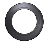 FIREFIX R130/R Stove Pipe Rosette for 2 mm Thick Stove Pipes/Flue Pipes in 130 mm Diameter for Stoves and Fire Pits Senotherm Black Rigid