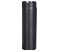 FireFix R150/5 2mm Thick Steel Stove Pipe (Smoke Pipe) 150mm Diameter for Stoves and Fire Pits Senotherm Black 500mm Long