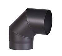 FIREFIX R180/BO Stove Pipe Bend Black