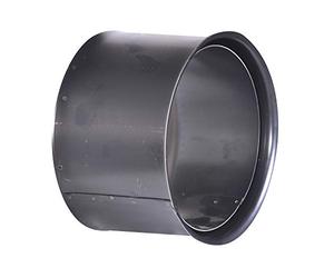 FIREFIX R180/WD wall lining, double, suitable for 2 mm thick stove pipes/smoke pipes in 180 mm diameter, for stoves and fireplaces, unpainted