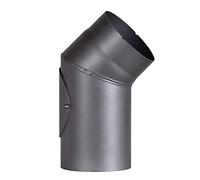 FIREFIX RD150/B4 Stove Pipe Bend Black