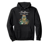 Fireflies and Front Porch Nights Cute Southern Summer Jar Pullover Hoodie