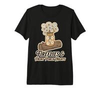 Fireflies and Front Porch Nights Mason Jar Graphic Premium T-Shirt