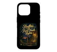 Fireflies and Front Porch Nights Summer Rustic Living Cozy Case for iPhone 16 Pro