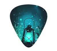 Fireflies And Lantern Guitar Plectrums 12 Pieces For Ukulele Bass Instrument Accessories