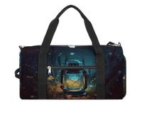Fireflies And Lantern Gym Bag Duffle Bag Travel Bag
