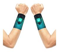 Fireflies And Lantern Print Carpal Tunnel Wrist Support Comfortable Wrist Guard Sweat Band