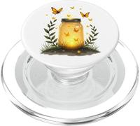 Fireflies In A Jar Nature Lover Glowing Insects Summer Night PopSockets PopGrip for MagSafe