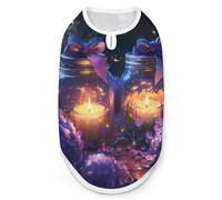 Fireflies Jar Dog Clothes Printed Pet Shirts Summer Vest T-Shirt Sweatshirt for Small Dogs Cats 2XL