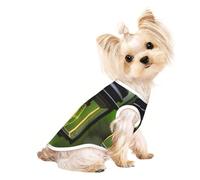 Firefly and Lantern Print Dog Shirt Summer Lightweight Pet T Shirts Soft Breathable Stretchy Cats Dogs Tee Shirt