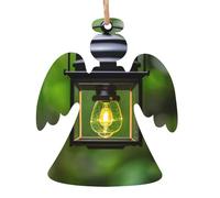 Firefly And Lantern Print Wooden Christmas Ornaments Hanging Xmas Tree Home Party Fireplace Decorations