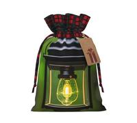 Firefly And Lantern Printing Christmas Drawstring Gift Bags Packaging Birthday Anniversary Celebration