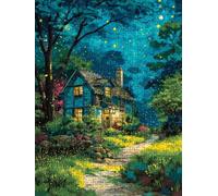 Firefly At Night Jigsaw Puzzles for Adults 3000, 3000 Piece Jigsaw Puzzles, Classic Educational Jigsaws, Impossible de Assemble Handmade, Challenging Puzzle, Fun Family Activities FNKL0-1129