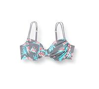 FireFly Barbecue Women's Malisa Ii Women s Bikini Top, Flower/Stripe, 46 C UK