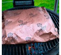 Firefly BBQ Premium Pink Butcher Paper 24 Inch x 1000 Ft - FDA Approved, Moisture & Heat Resistant Extra Wide Meat Wrap Ideal for Smoking Brisket, Steaks, Ribs Texas BBQ Style Without Falling Apart