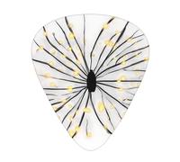 Firefly Branches Printed pick set - 12 pieces, thin, medium and thick guitar picks, suitable for guitar, bass, electric guitar and ukulele
