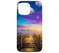 Firefly Bridge Magical Sunset Enchanted Fairy Core Path Case for iPhone 13 Pro Max