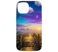 Firefly Bridge Magical Sunset Enchanted Fairy Core Path Case for iPhone 14