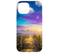 Firefly Bridge Magical Sunset Enchanted Fairy Core Path Case for iPhone 15