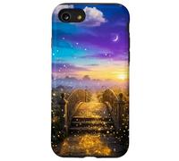 Firefly Bridge Magical Sunset Enchanted Fairy Core Path Case for iPhone SE (2020) / 7/8