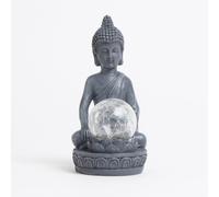 Firefly Buddha Statue Solar Light Automatically Turns On At Dusk